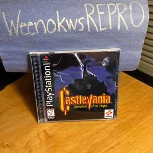 castlevania symphony of the night instruction manual