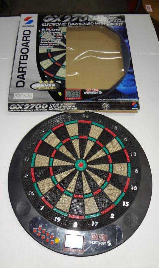 sportcraft electronic dartboard instruction manual