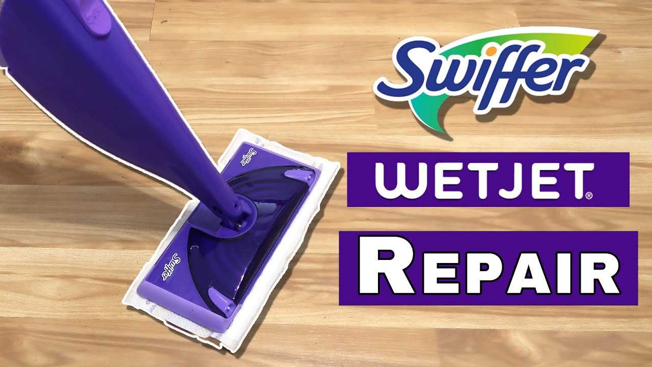 swiffer wet jet instruction manual