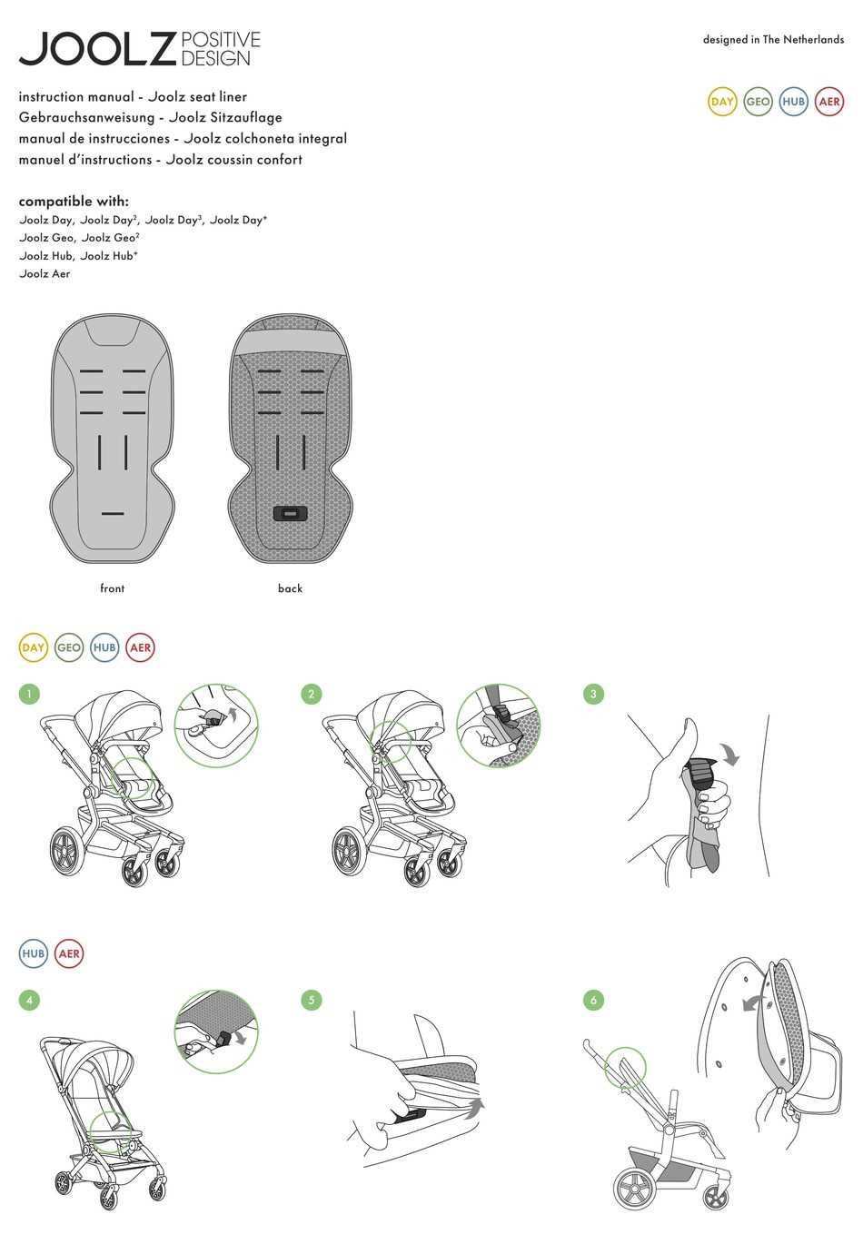 joolz day instruction manual