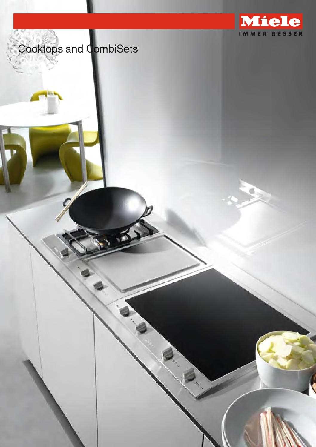 miele induction cooktop instruction manual