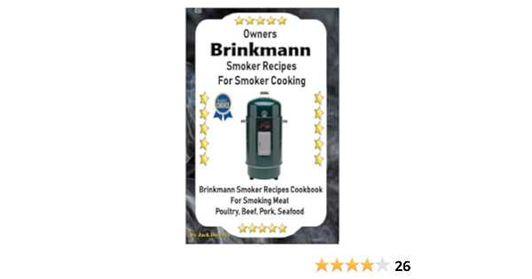 brinkmann charcoal smoker instruction manual