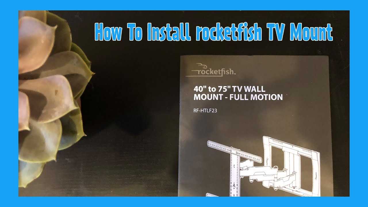 rocketfish tv mount instruction manual