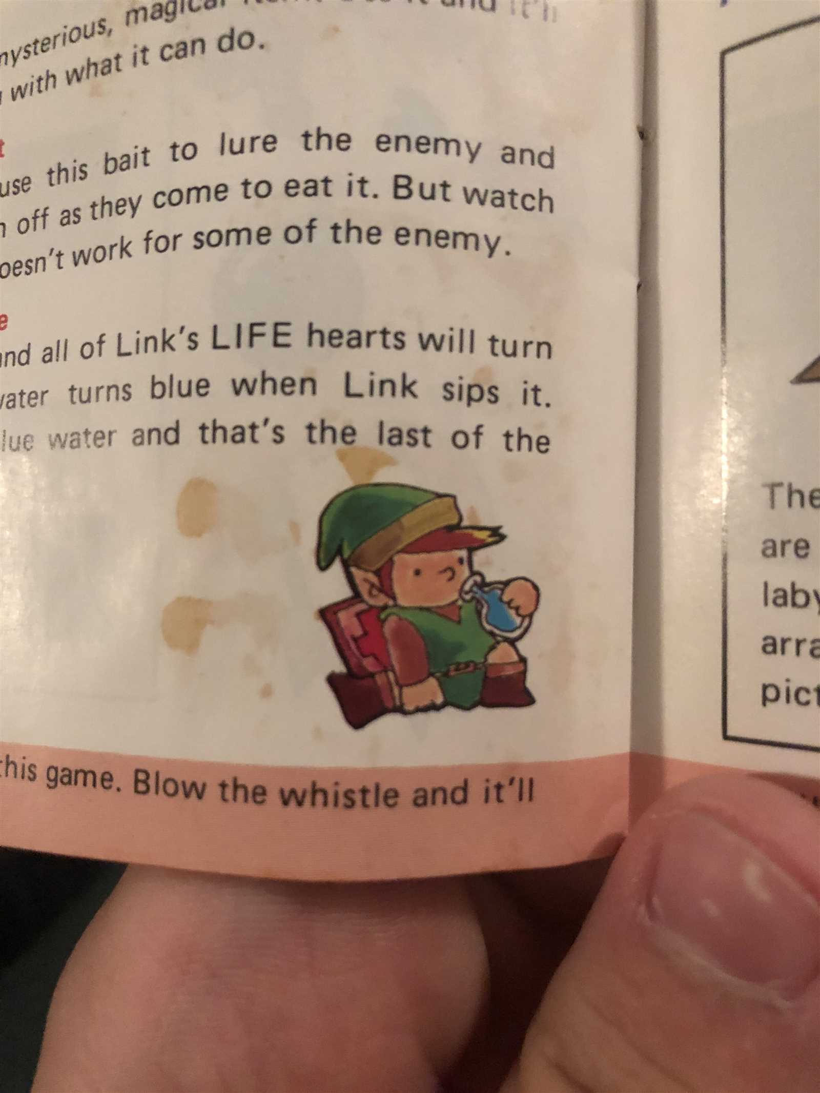 zelda 1 instruction manual