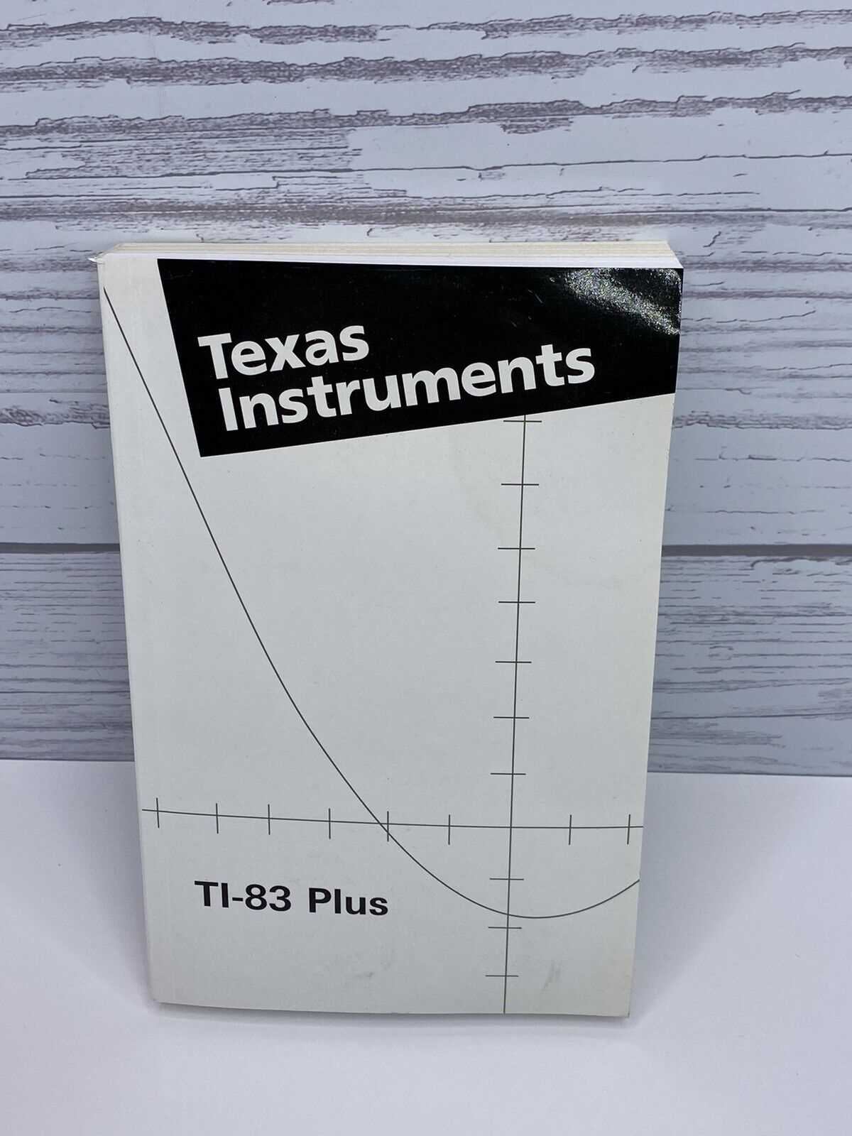 instruction manual for ti 83 plus calculator