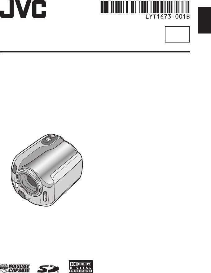 jvc everio camcorder instruction manual