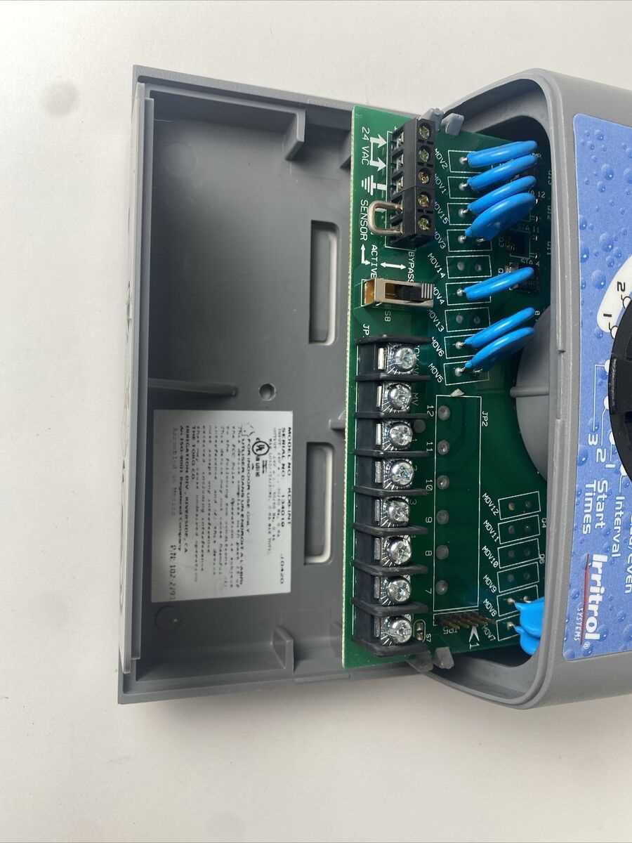 irritrol kd6 instruction manual