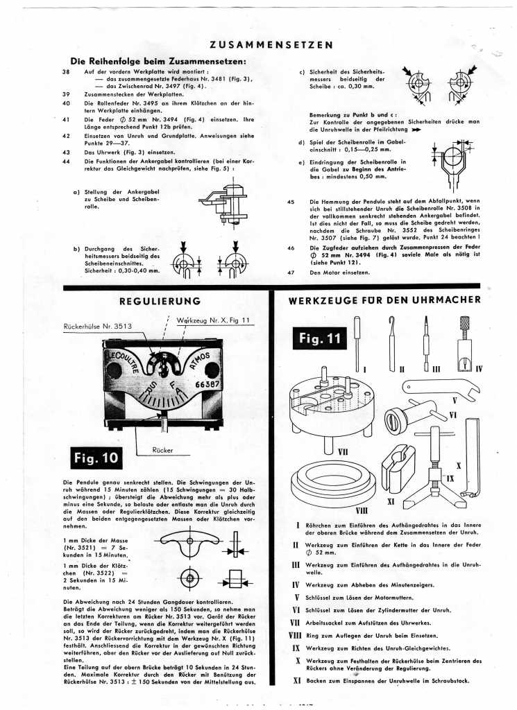 magnum clock instruction manual