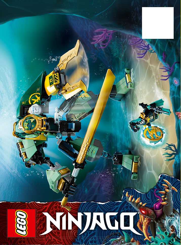 ninjago lego instruction manuals