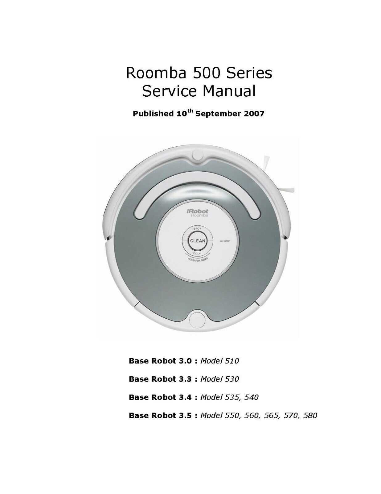 roomba 675 instruction manual