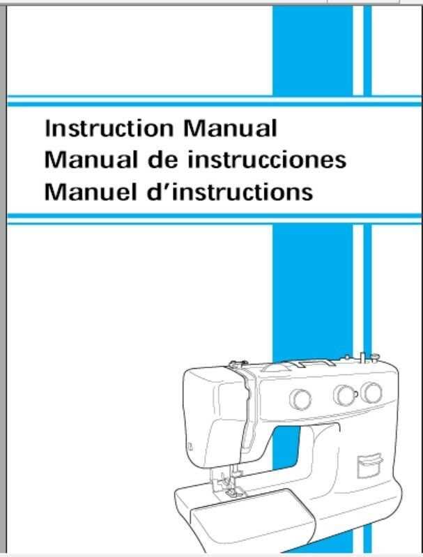 brother xl 3200 instruction manual