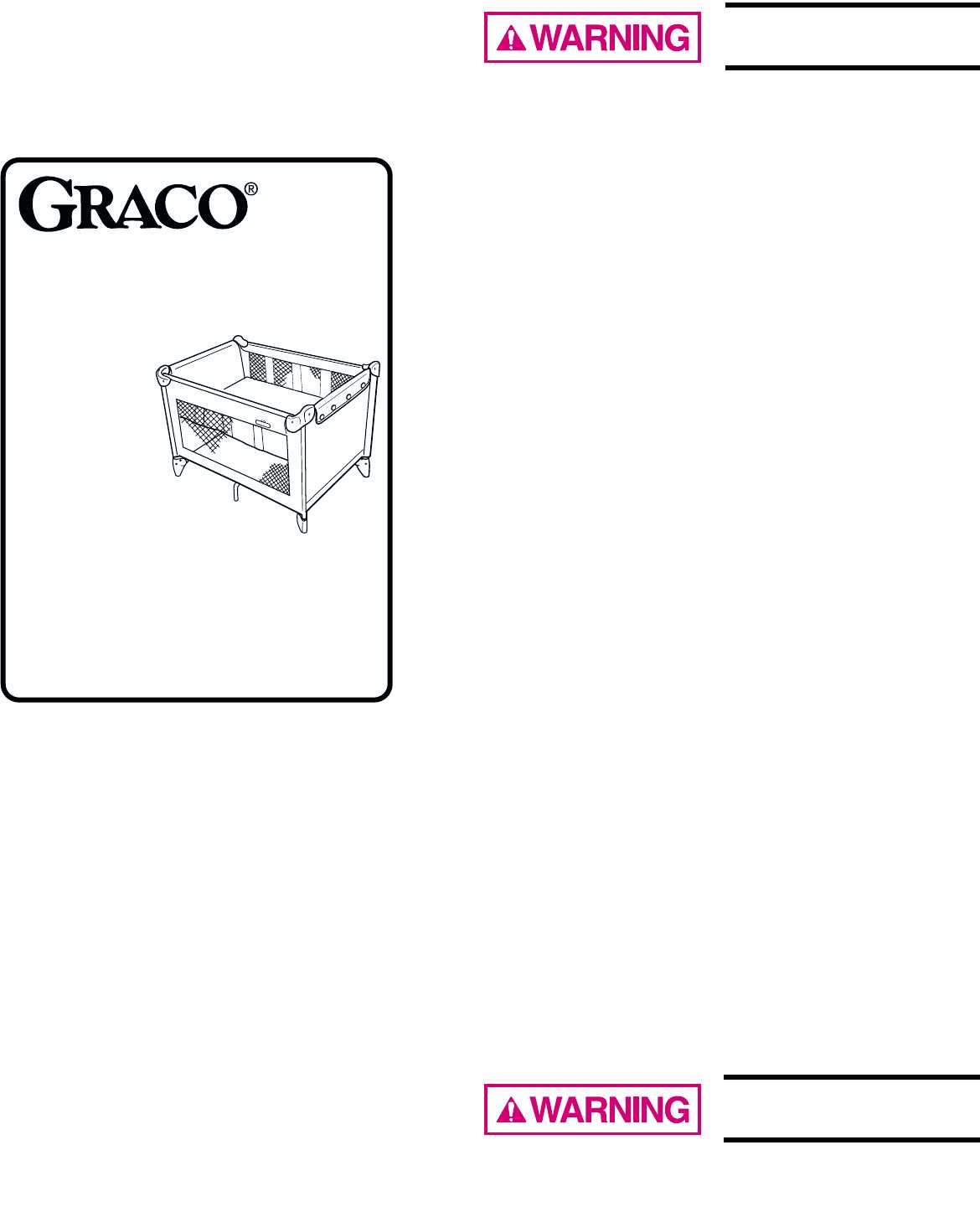 graco ashleigh crib instruction manual