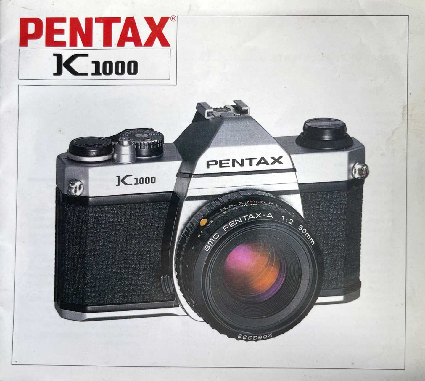 pentax camera instruction manual