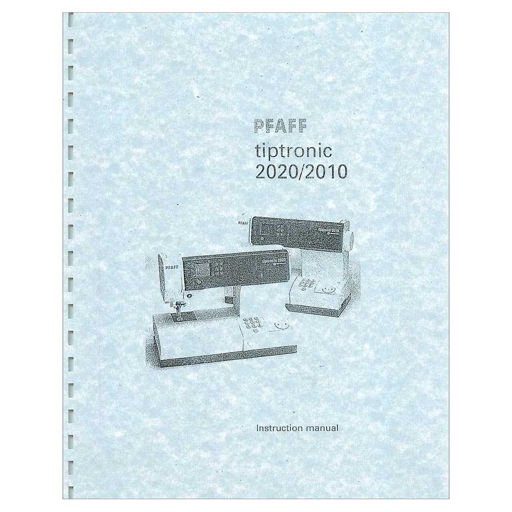 pfaff 7570 instruction manual