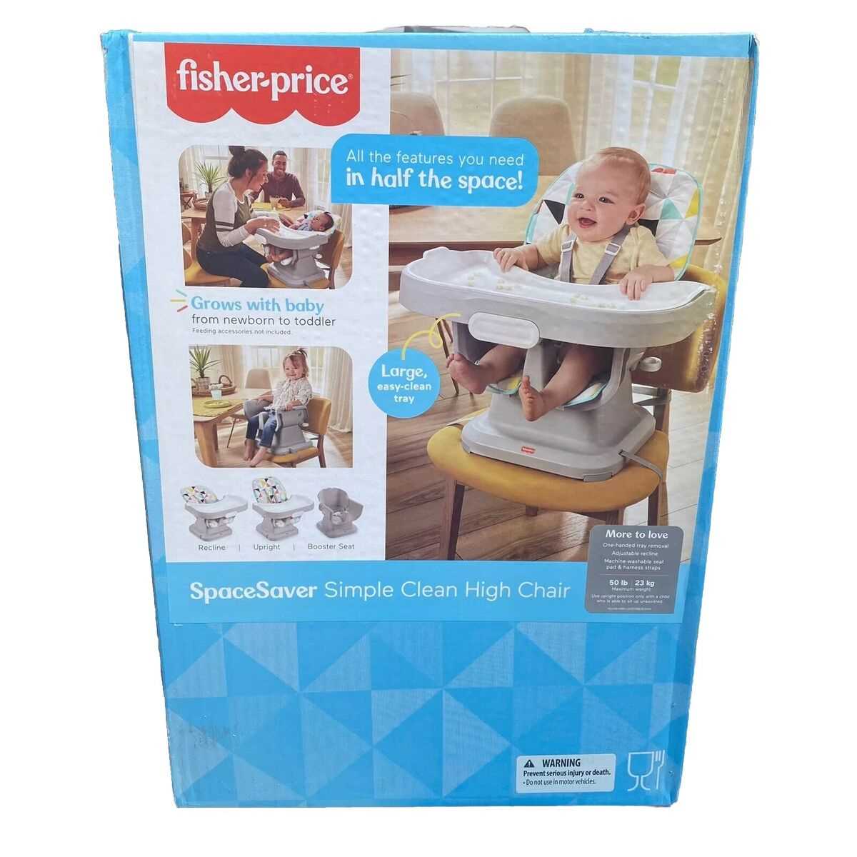 fisher price high chair space saver instruction manual