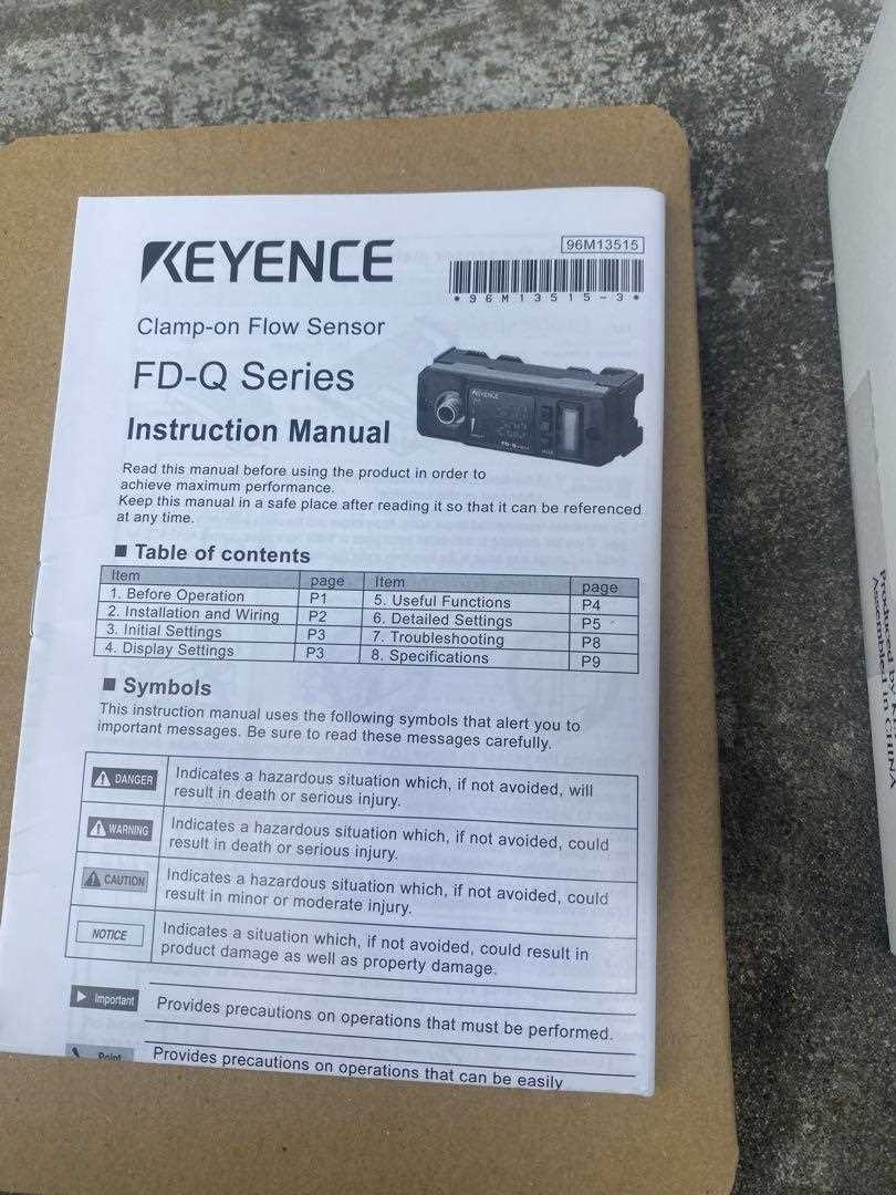 fd q series instruction manual