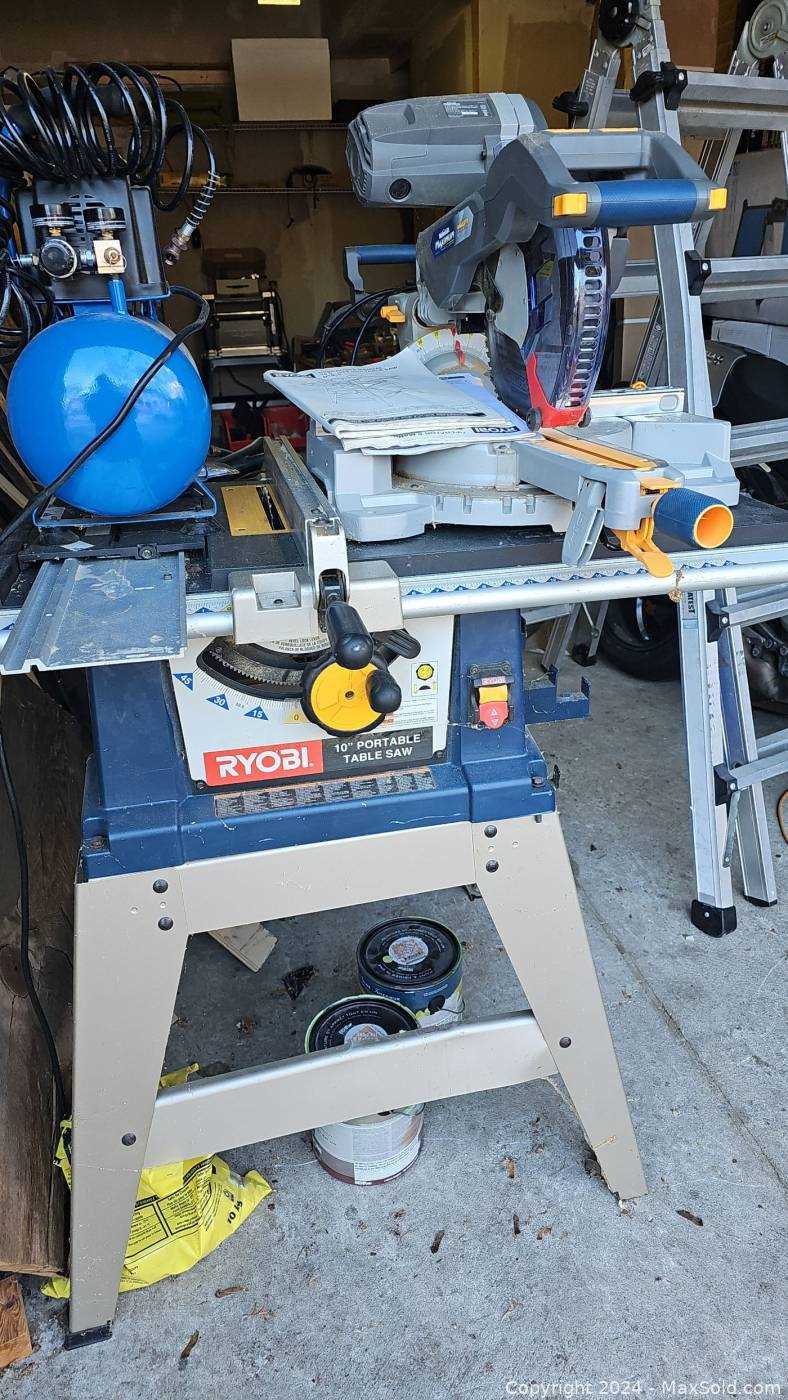 ryobi miter saw instruction manual