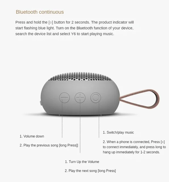 anker soundcore mini instruction manual