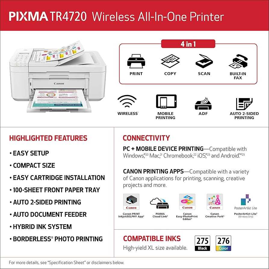 canon pixma tr4720 instruction manual