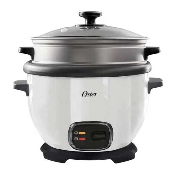 oster rice cooker instruction manual