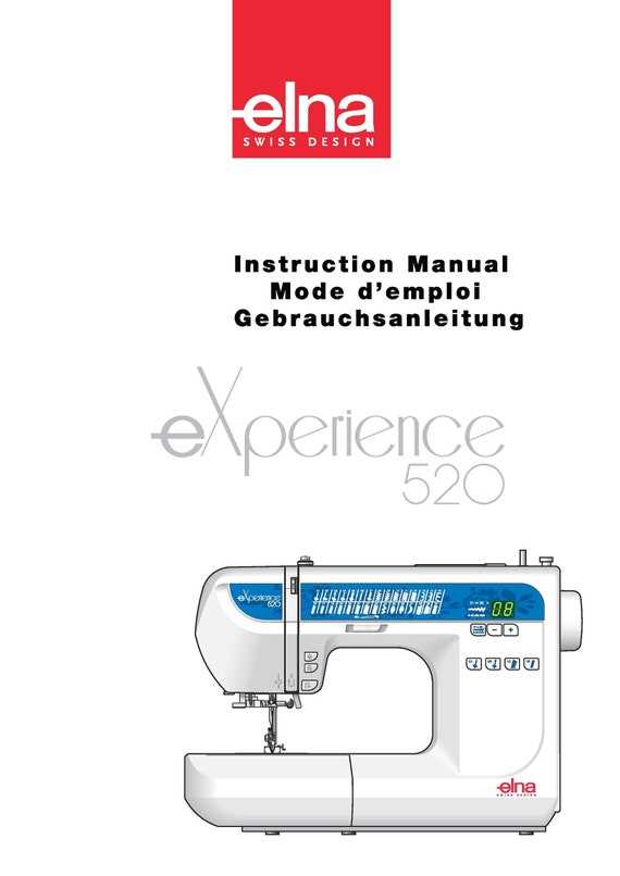 elna 2005 sewing machine instruction manual