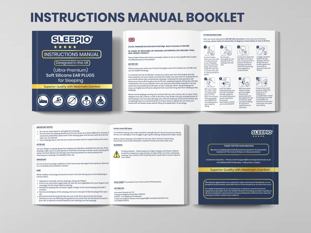 good instruction manuals quality