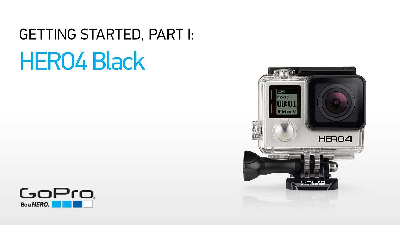 gopro 4 black instruction manual