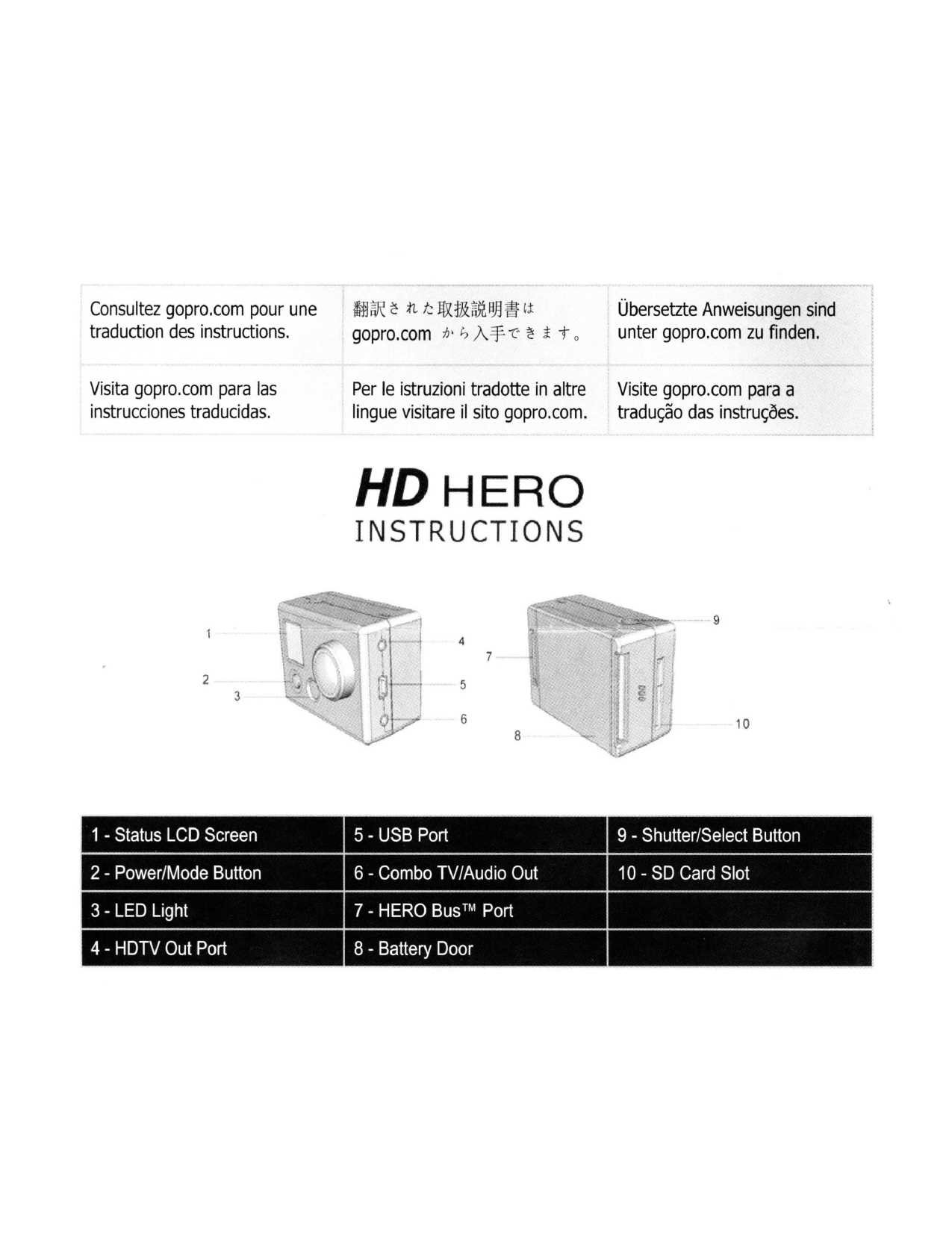 gopro 8 instruction manual