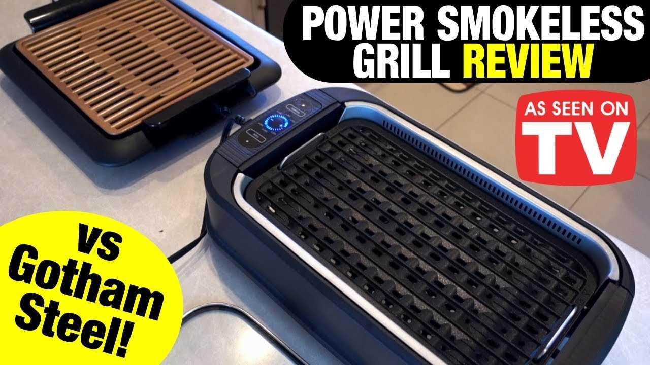 gotham steel smokeless grill instruction manual