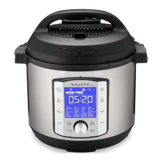 instant pot duo instruction manual