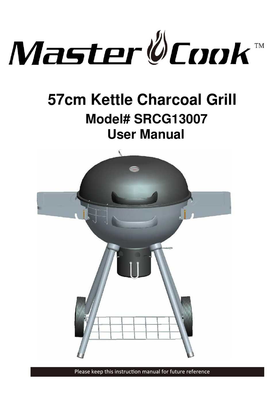 grill master instruction manual