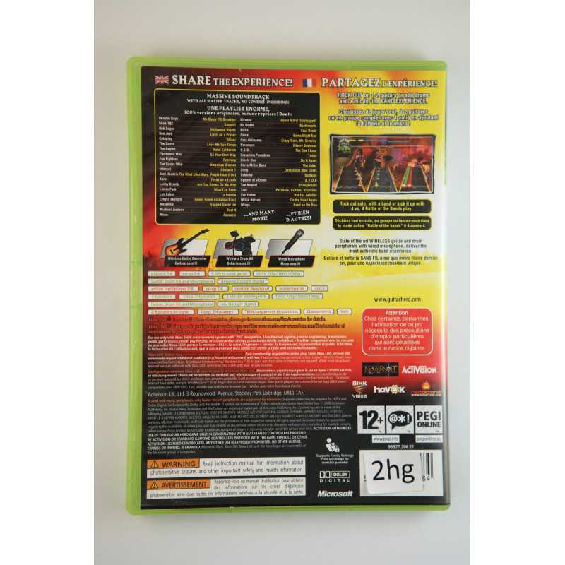 guitar hero instruction manual