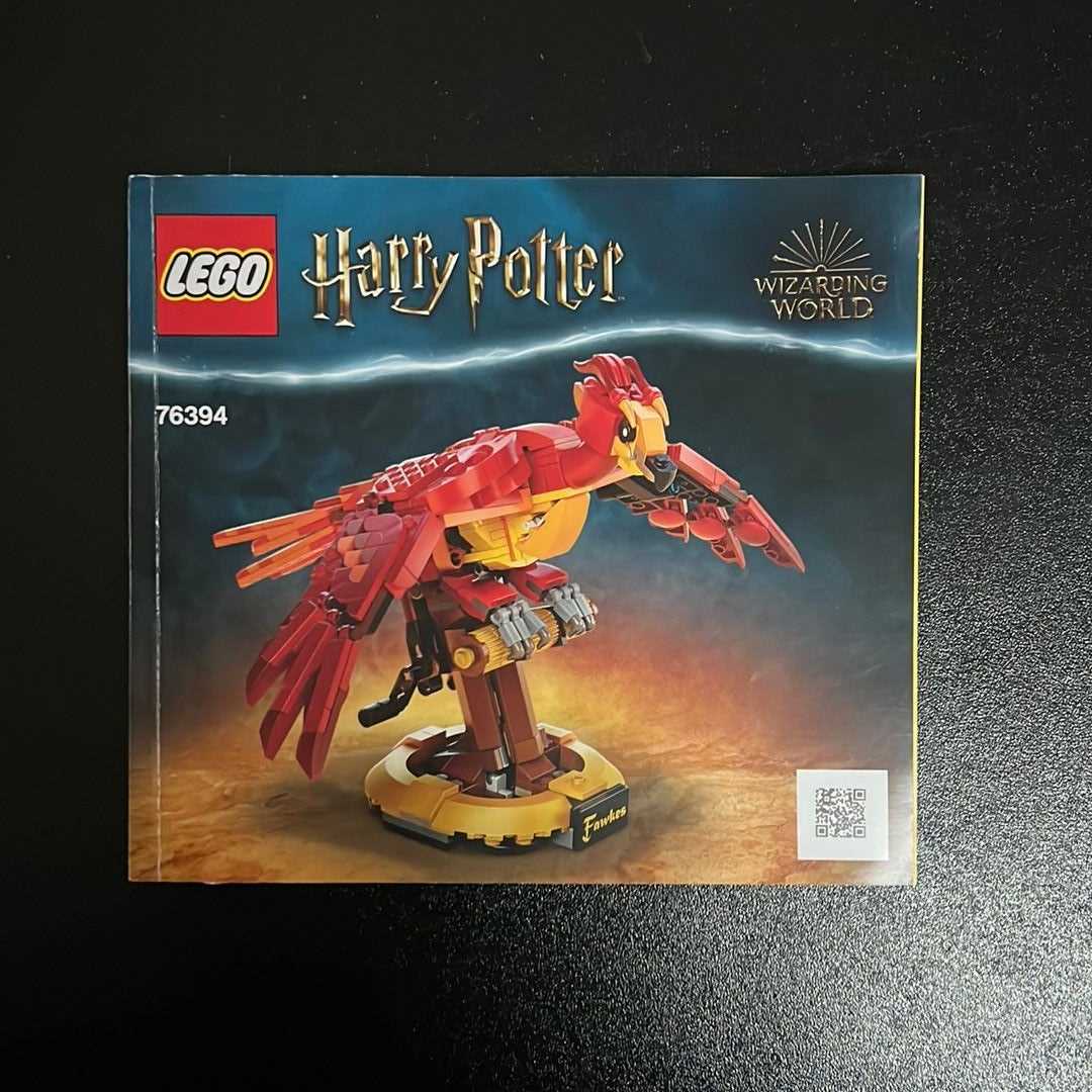 harry potter lego instruction manuals