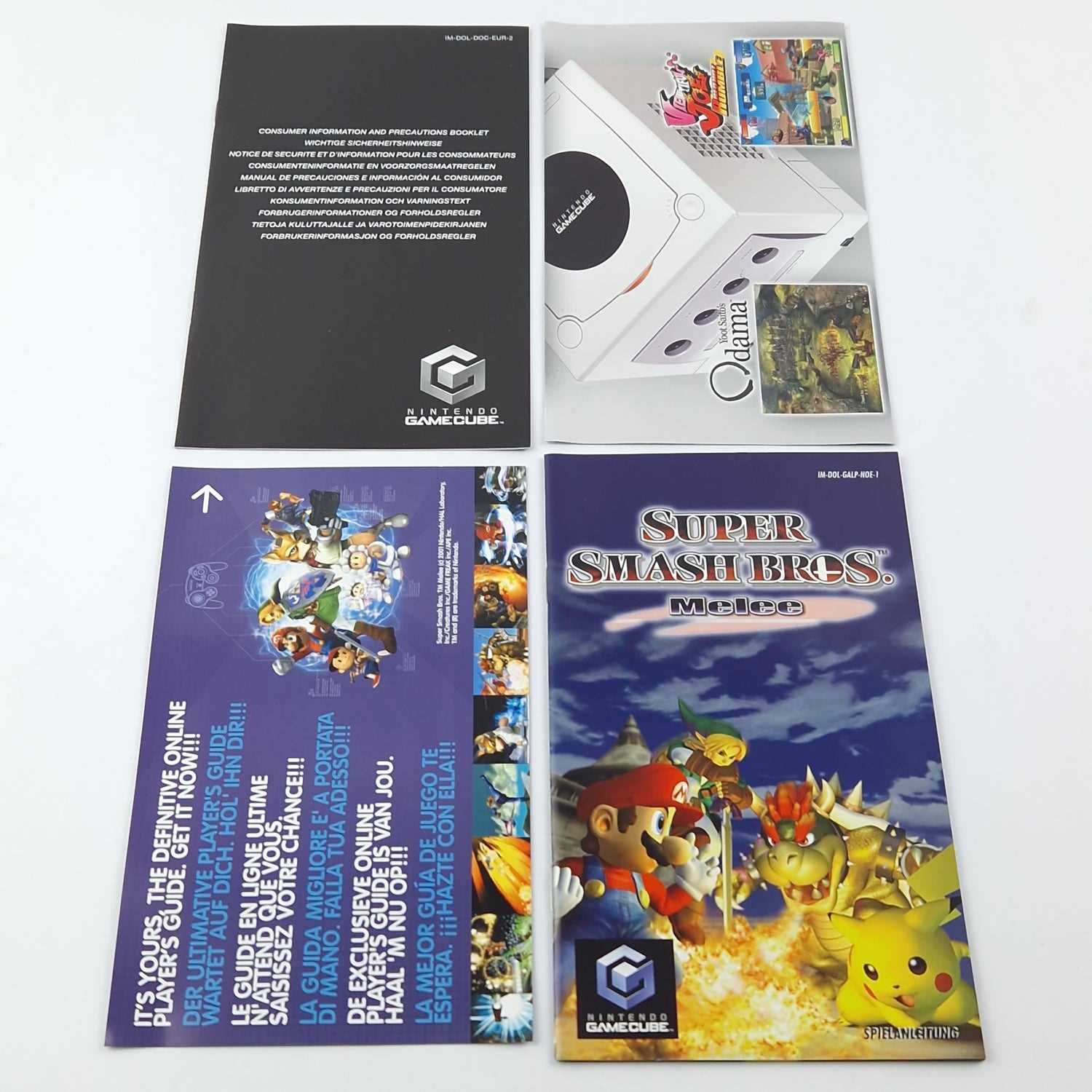 super smash bros melee instruction manual