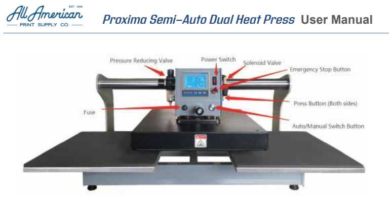 heat press instruction manual