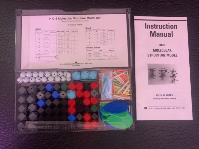 hgs molecular structure model kit instruction manual