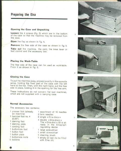 elna 2003 sewing machine instruction manual