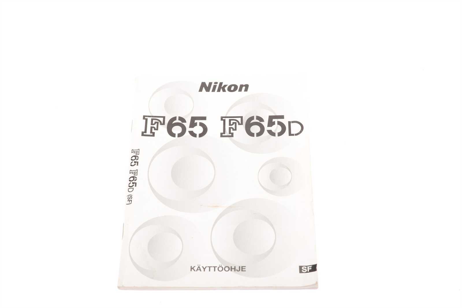 nikon n65 instruction manual