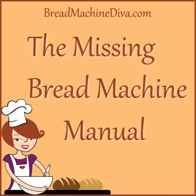 regal bread machine instruction manual