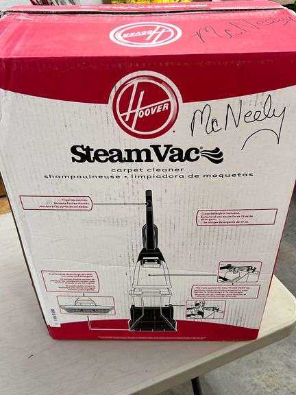 hoover steamvac carpet cleaner instruction manual