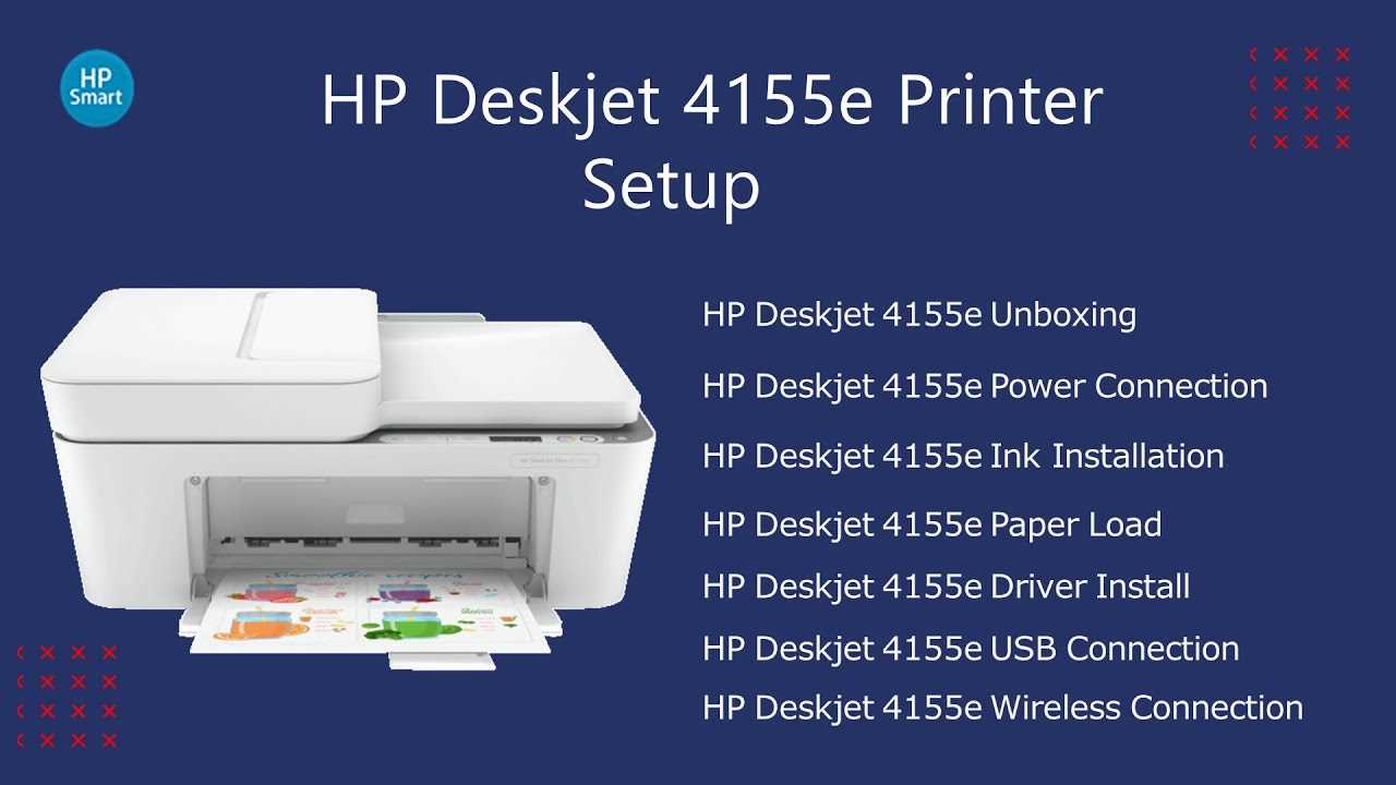 hp deskjet 4155e instruction manual