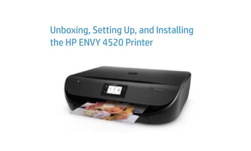 hp envy 4520 instruction manual