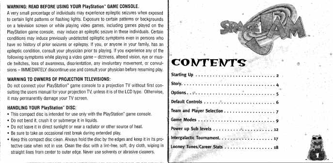 playstation 1 instruction manual