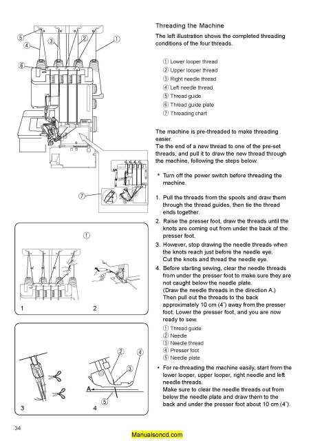 janome mylock 744d instruction manual