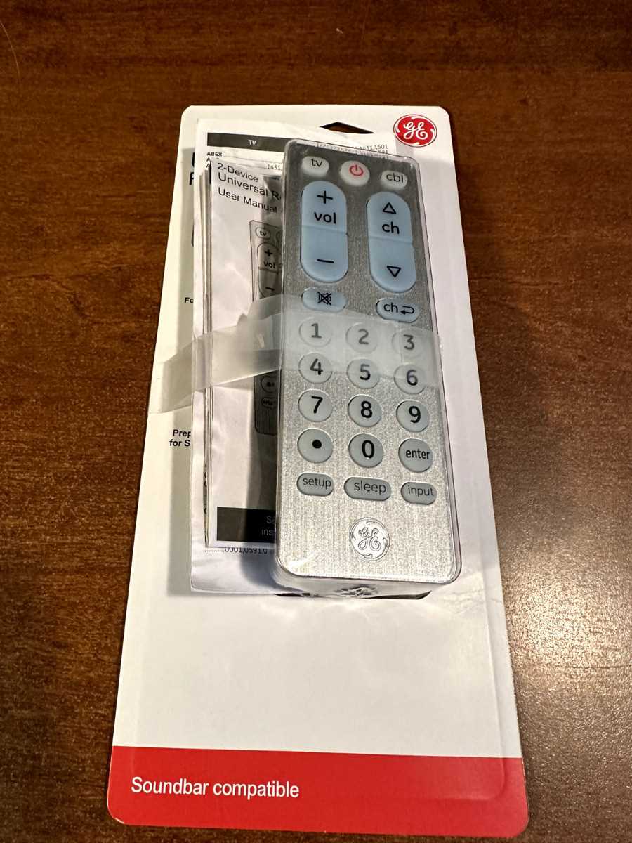 ge roku tv replacement remote 66814 instruction manual