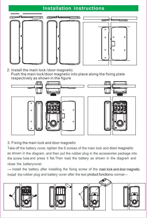 hyper tough digital deadbolt instruction manual