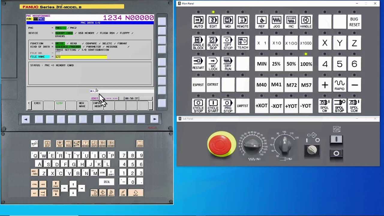 fanuc cnc backup instruction manual