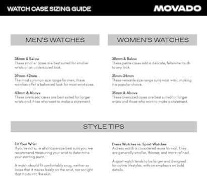 movado bold instruction manual