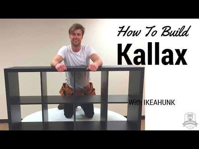 ikea kallax instruction manual