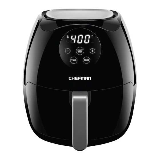 chefman air fryer instruction manual